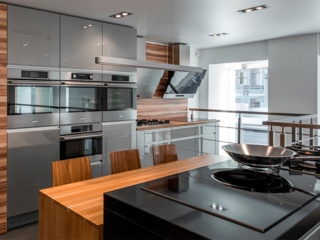 Дизайн-проект современной кухни с бытовой техникой ASKO