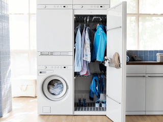 Сушка детской одежды и обуви в шкафу ASKO