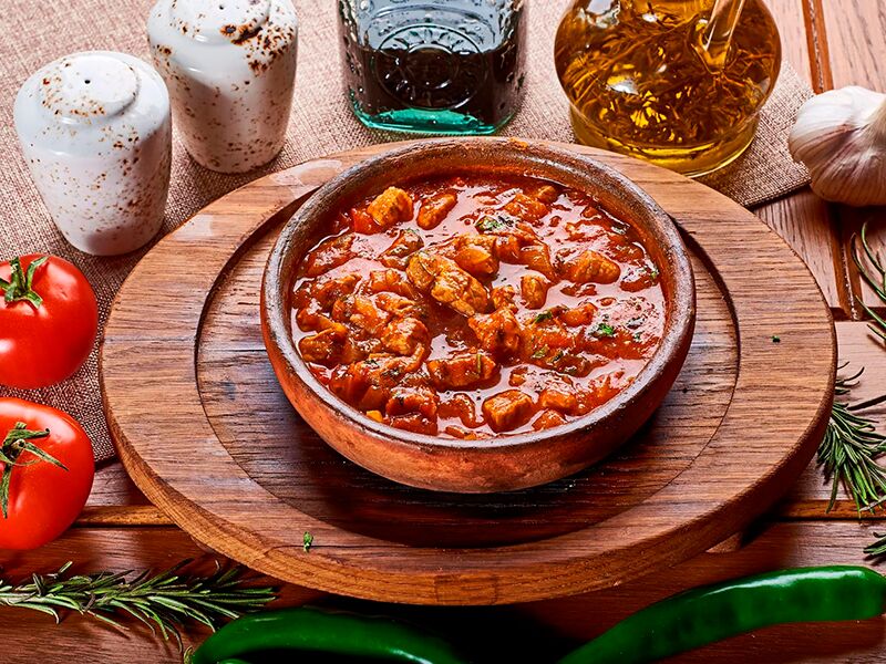 Чашушули - рецепт для сковороды