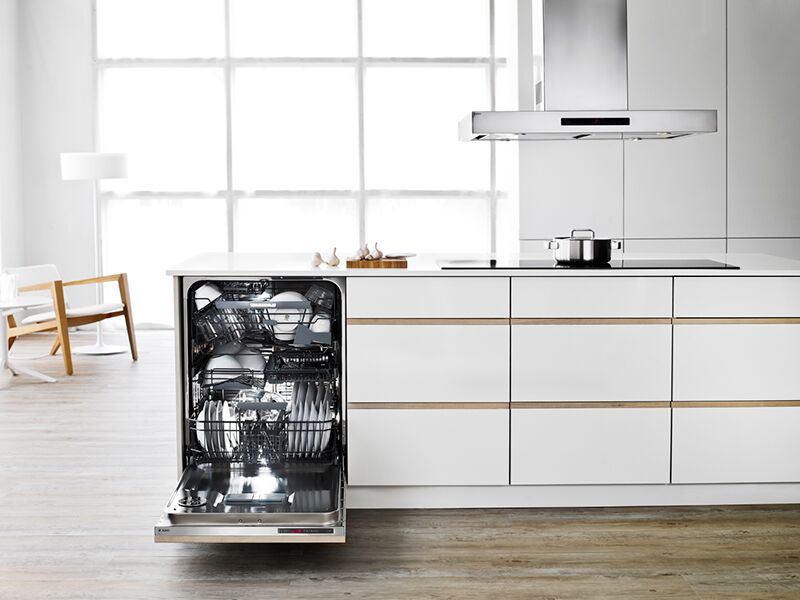 Варианты встраивания посудомоечных машин