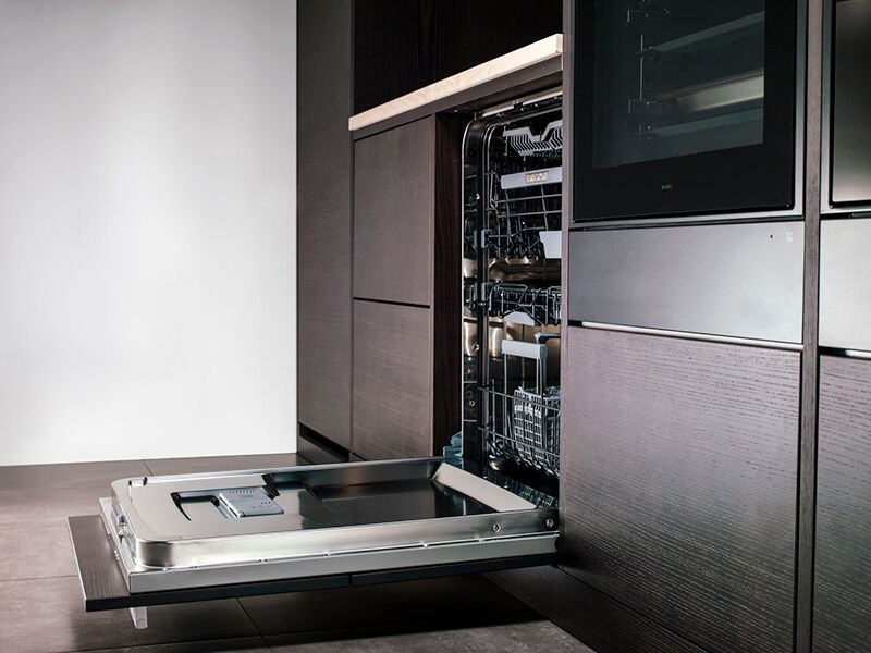 Слайдерная дверь в посудомоечных машинах ASKO
