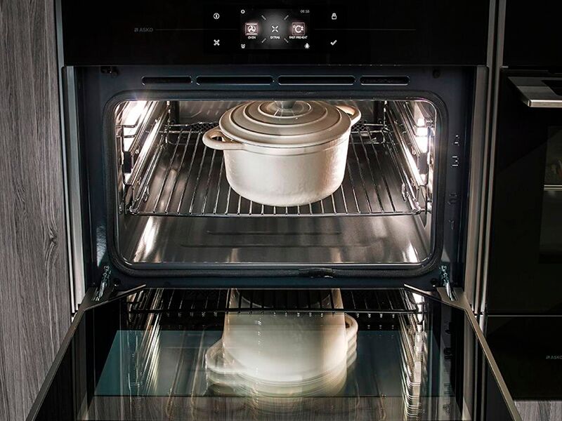 Прямая подача пара в духовых шкафах "АСКО"