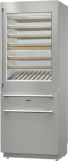 Навеска дверей Door-on-Door в холодильниках Аско