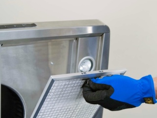 Алюминиевые фильтры в вытяжках Аско