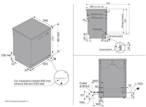 Посудомоечная машина Asko DFS344ID.S