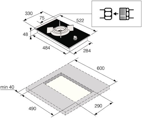 Варочная панель Asko HG8313BGB1