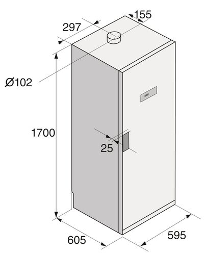 Сушильный шкаф Asko DC7774V.W