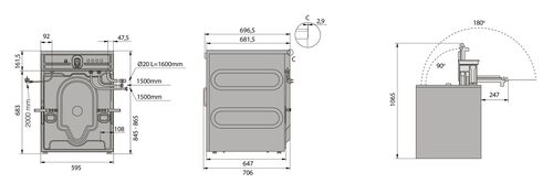 Стиральная машина Asko WMC8944PB.T