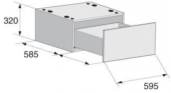 Напольный ящик Asko HPS5323W