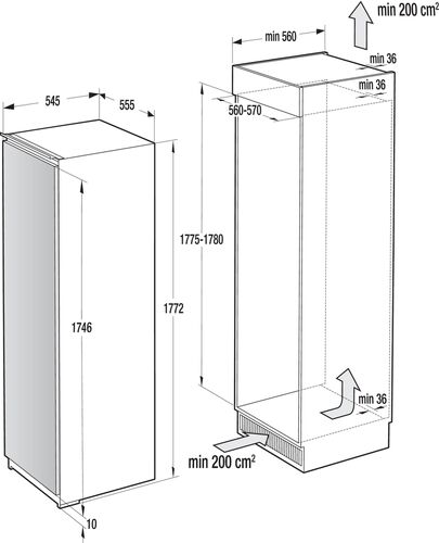 Холодильник Asko R31831i