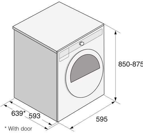 Сушильная машина Asko T208C.W