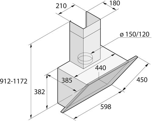 Вытяжка Asko CD4634G 573408