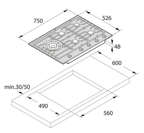 Варочная панель Asko HG1776SB