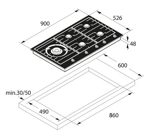 Варочная панель Asko HG1986AB